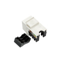 Venda quente Cat6 rj45 UTP jaque keystone de 90 graus